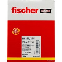Дюбель-гвоздь Fischer N 8 x 60/20 F 513701 (100 шт) в Солигорске