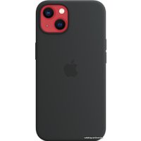 Чехол для телефона Apple MagSafe Silicone Case для iPhone 13 (темная ночь)