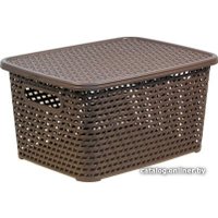 Ящик для хранения Idea Ротанг (коричневый)