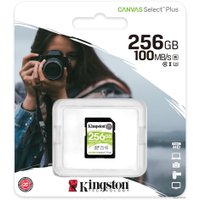 Карта памяти Kingston Canvas Select Plus SDXC 256GB