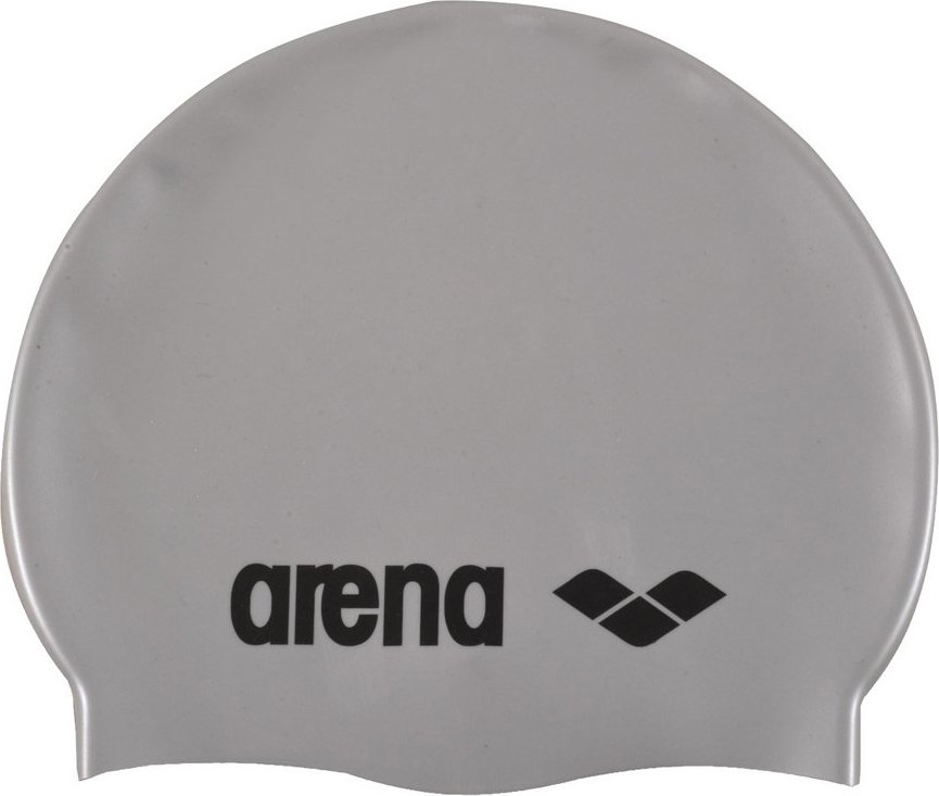 

Шапочка для плавания ARENA Classic Silicone JR 91670051 (silver/black)