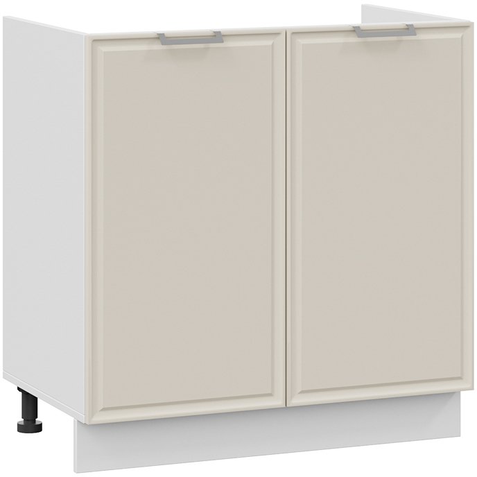 

Шкаф напольный Трия Белладжио 1Н8М (белый/софт панакота)