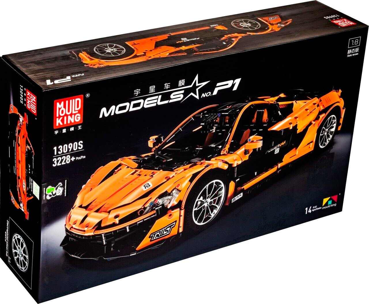 

Конструктор Mould King Models 13090S Спортивный McLaren