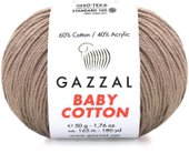 Baby cotton 3445 50 г 165 м (коричневый)