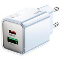 Сетевое зарядное Hoco N46 (синий)