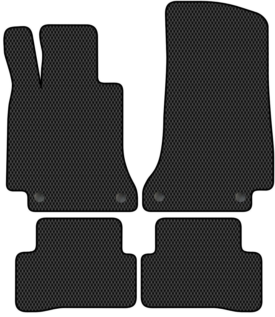 

Комплект ковриков для авто Alicosta Mercedes-Benz C-Class IV (седан, гибрид / W205) 2013 - Н.В. (черный, ромб)