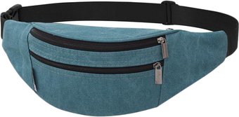 Сумка на пояс Asgard С-5112 (серый/синий, W)