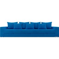 Диван Лига диванов Мэдисон Long 106171 (велюр, голубой)