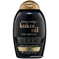 Шампунь OGX Для увлажнения и гладкости волос с маслом гавайского ореха 385мл