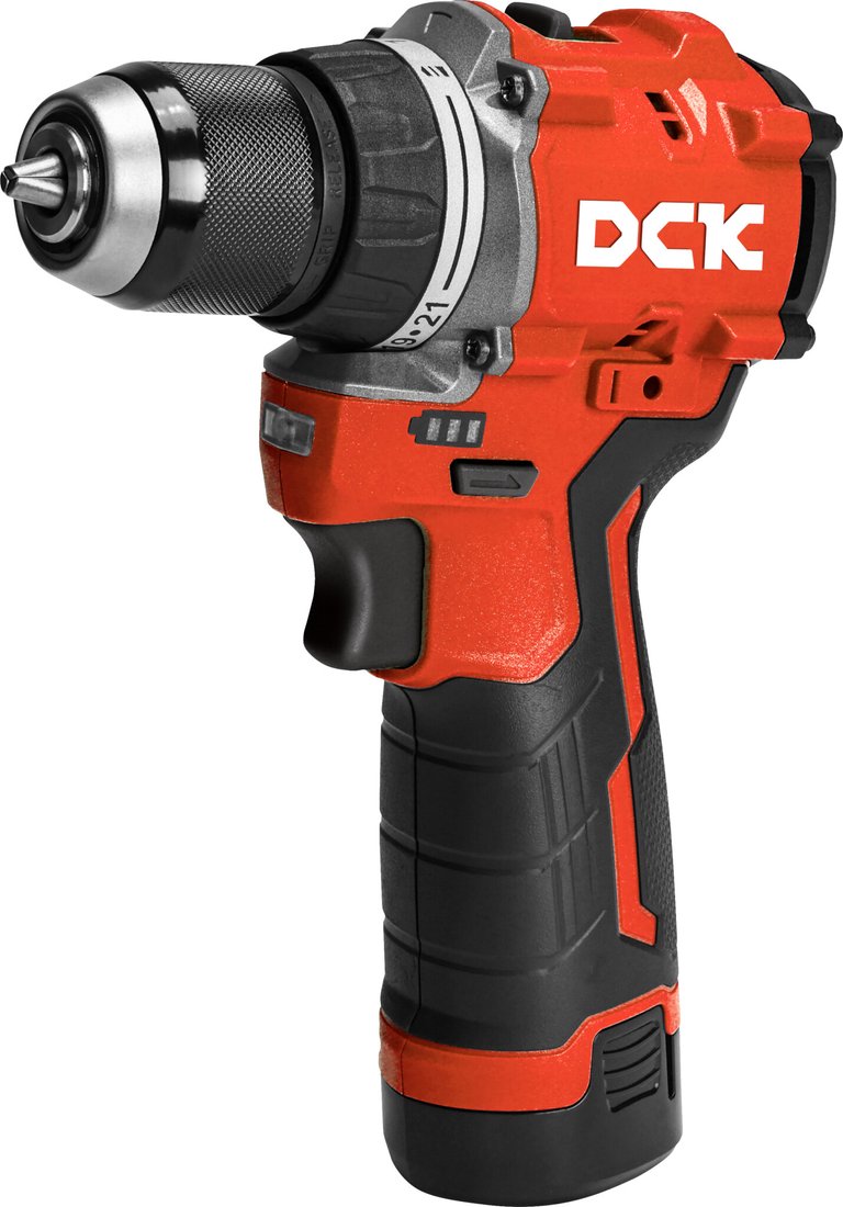 

Дрель-шуруповерт DCK KDJZ1250 Type EK (с 2-мя АКБ, кейс)