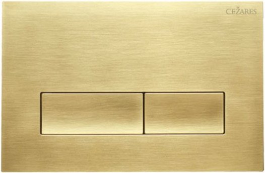 

Панель смыва Cezares SLIDER-BTN-BORO (брашированное золото)