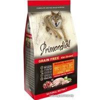 Сухой корм для собак Primordial GF Dog Mini Adult Quail & Duck 2 кг