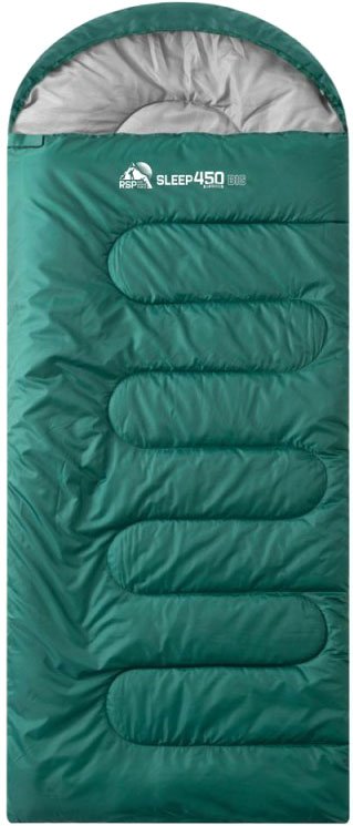 

Спальный мешок RSP Outdoors Sleep 450 BIG L (зеленый, молния слева)