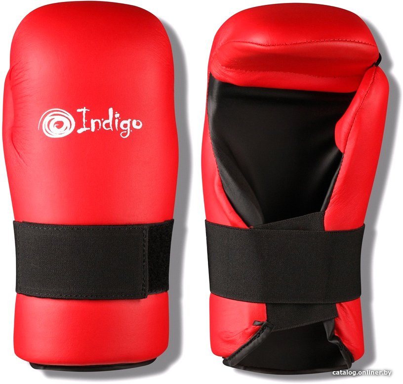 Тренировочные перчатки Indigo 7-Contact Pu UL-3645 (S, красный)