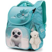 Школьный рюкзак SkyName 2113 + брелок мишка