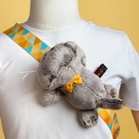 Классическая игрушка BUDI BASA Кот Басик с бантиком лежачий 10870419