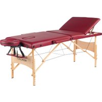Массажный стол Calmer Bamboo Three 70 (красный)