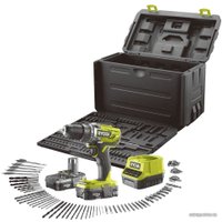 Дрель-шуруповерт Ryobi R18DD3-213X 5133003608 (с 2-мя АКБ, кейс)