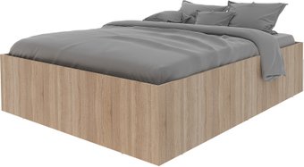 Кровать Stolline Илга 160x200 СТЛ.415.03 (дуб сонома)