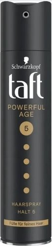 Лак Taft для волос Powerful AGE Укрепление тонких и истощенных 250 мл