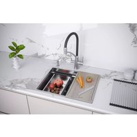 Кухонная мойка Paulmark PM705845-BS