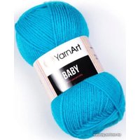 Пряжа для вязания Yarnart Baby 100% акрил 552 50 г (150 м, бирюзовый)