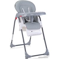 Высокий стульчик Lorelli Dulce 2023 (grey leather)