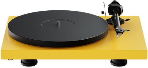 Виниловый проигрыватель Pro-Ject Debut Evo 2 Satin Golden Yellow (Pick it MM EVO)