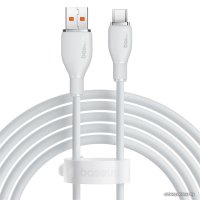 Кабель Baseus Pudding Series USB Type-A - USB Type-C (2 м, белый)