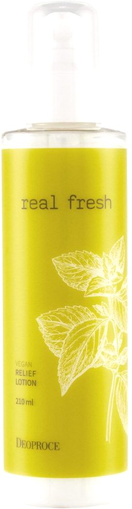 

Deoproce Лосьон для лица Real Fresh Vegan Relief Lotion (210 мл)