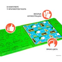 Развивающая игра Bondibon Магнитный пазл. Транспорт ВВ3561