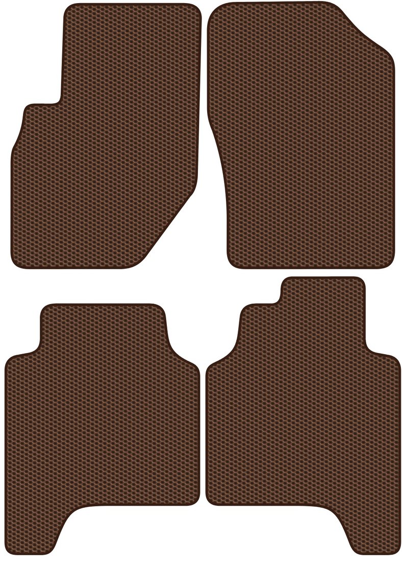 

Комплект ковриков для авто Alicosta Hyundai Tarracan (suv / HP) 2001 - 2007 (коричневый, сота)