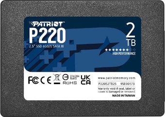 P220 2TB P220S2TB25