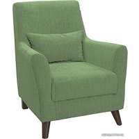 Интерьерное кресло Нижегородмебель Либерти ТК 231 (лаунж, зеленый)