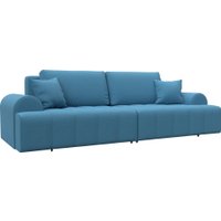 Диван Лига диванов Лига-080 131112 (рогожка амур 10 голубой)