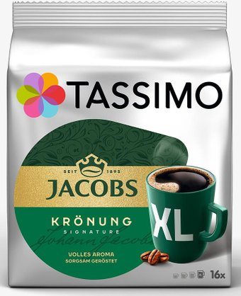 Кофе в капсулах Tassimo Jacobs Kronung XL