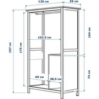 Шкаф-купе ММЦ Кантри 20 (белый лак) в Борисове