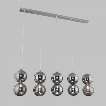 Подвесная люстра Евросвет Selisa 50092/5 хром/дымчатый