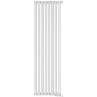 Стальной трубчатый радиатор Сунержа Эстет-00 EU50 1200х360 8 секций (матовый белый)