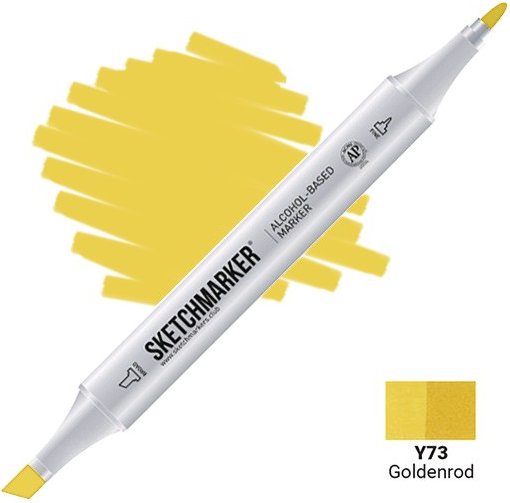 

Маркер художественный Sketchmarker Двусторонний Y73 SM-Y73 (золотарник)