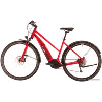 Электровелосипед Cube Nature Hybrid One 500 Allroad Trapeze р.54 2020 (красный)