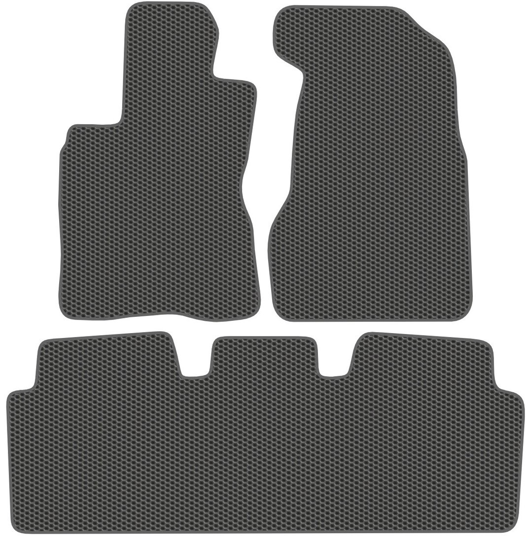 Комплект ковриков для авто Alicosta Honda CR-V II (suv / RD8) 2004 - 2006 (серый)