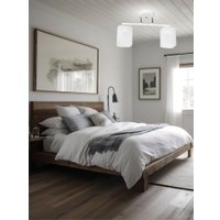 Люстра средней высоты Aitin Pro НПБ 02-2x40-101 07562/2 (белый/хром)