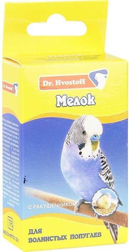 Лакомство для птиц Dr.Hvostoff Мел с ракушечником 32 г