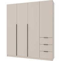 Шкаф распашной Mio Tesoro Мельбурн 4DG3S (кашемир)