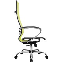 Офисное кресло Metta SK-1-BK Комплект 7, Ch ов/сечен (пластиковые ролики, лайм)