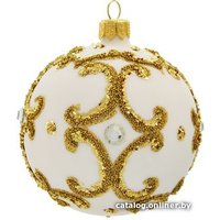 Елочная игрушка Орбитал Д-3 (молочный) 200-009-1