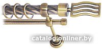 

Карниз для штор Lm Decor Стайл 165 2р витой 25/16мм (антик, 4м)