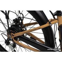 Электровелосипед Furendo E-Butterfly 350 (коричнево-бежевый матовый)