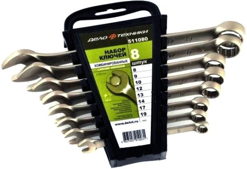

Набор ключей Дело техники 511080 8 предметов